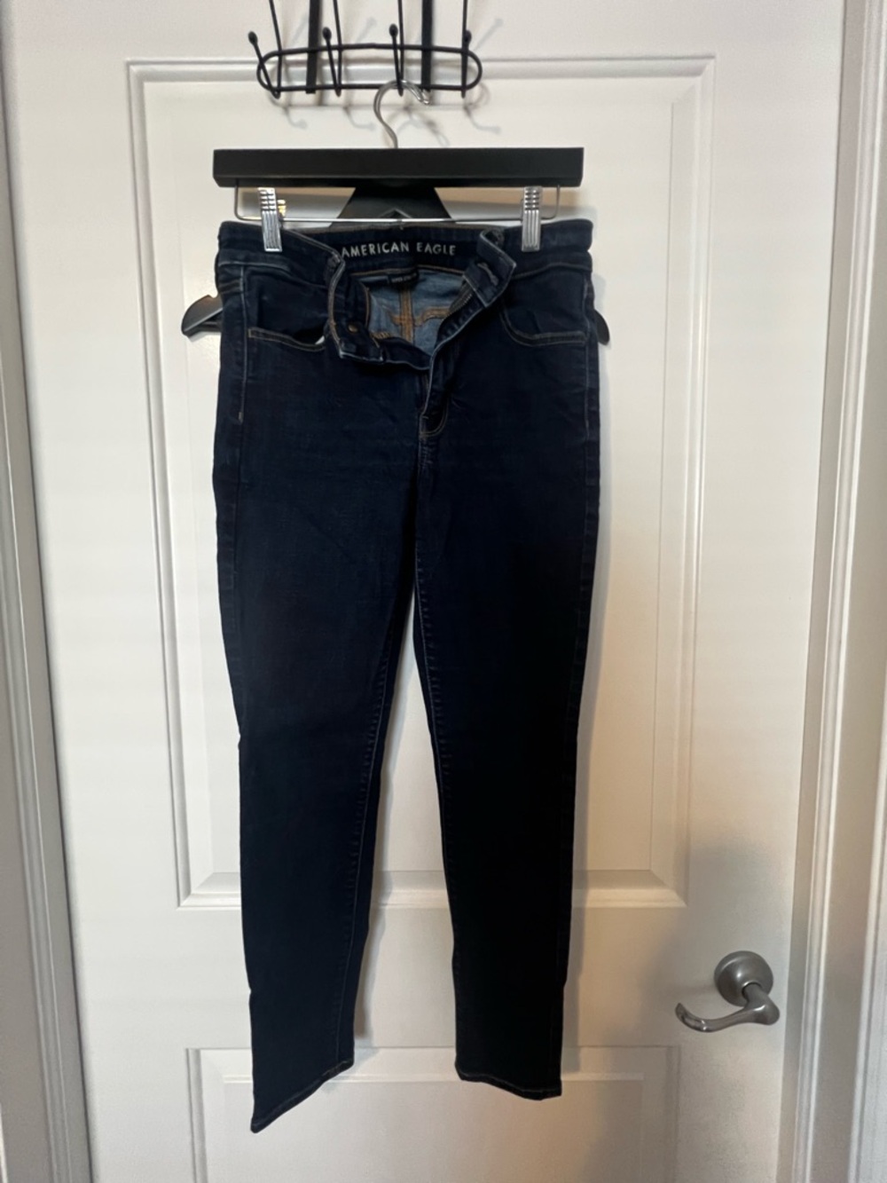 American Eagle Outfitters Skinny Jeans - Dark Wash Blue